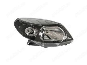 Far Faruri Dacia Sandero (2008-2012) negru / stanga - dreapta Noi, originale - imagine 3