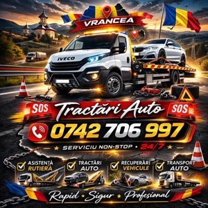 Tractări auto non-stop  24 7  - imagine 3