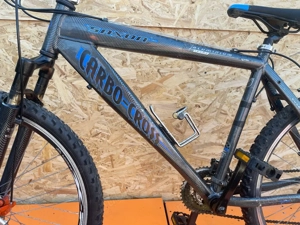 bicicleta carbocross frana pe disc roti 26"