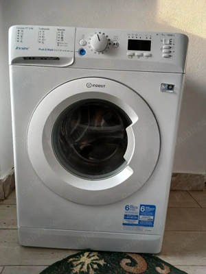 vindem mașină automată de spălat rufe Indesit inex clasa A ++1200 de rotații la stoarcere  - imagine 3