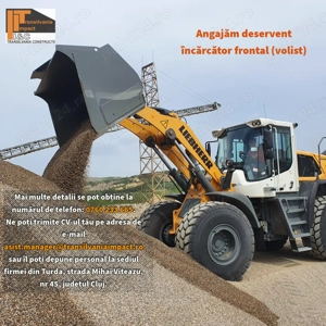 Angajam Volist - Deservent incarcator frontal