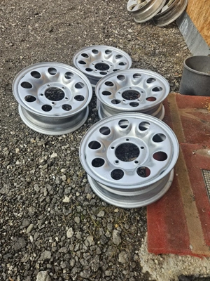 set de jante R15 suzuki  vitara pana in anul  2000  R15.   5X139.7 CU 5.5 J lada niva samurai feroza - imagine 3