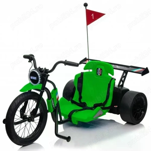 Tricicleta electrica cu functie Drift, Kinderauto BJSX2338, 2x 250W - imagine 3