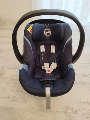Scaun auto CYBEX Aton 5, 3 puncte, 0-13kg, bleumarin-negru