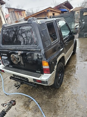 Suzuki Vitara anul 2001 motorizare diesel  1900 Peugeot avariat față și înmatriculat România - imagine 3