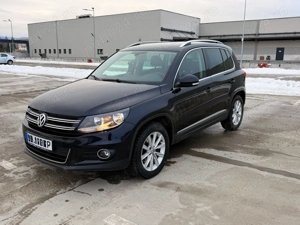 VW Tiguan 2015 2.0 TDI cutie Automată 4x4, mașina personală de familie cu istoric - imagine 4