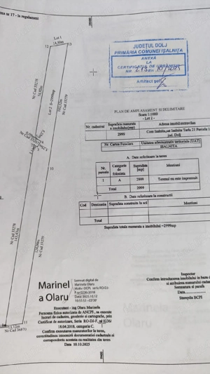 Teren extravilan arabil Cotofenii din Fata   Islalnita  - imagine 2
