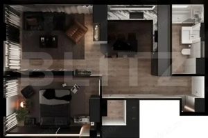 Apartament Luxury - 1 camera - Brasov - imagine 6