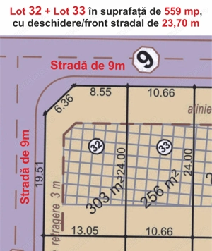  Vând teren intravilan pentru casa TA în Sibiu, str Viile Sibiului.