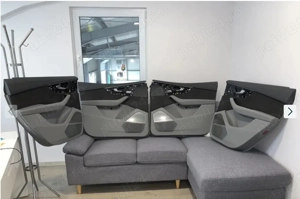 Scaune bancheta interior piele, tapiterie usi Audi Q7 4M 2015-2019 - imagine 5