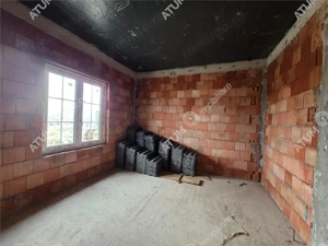 Casa cu 4 camere pe un singur nivel teren 500 mp din Selimbar - imagine 9