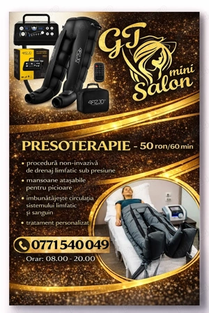 Presoterapie,drenaj limfatic