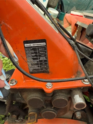 Motocultor cu remorca