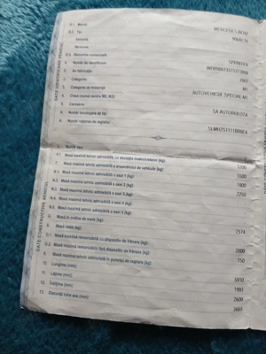 Vanzare autorulotă deosebita Mercedes   vopsea originală  - imagine 6