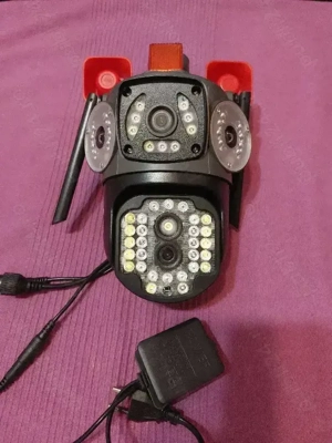 Camera de supraveghere Wi-fi tripla - imagine 4