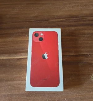 Vand iphone 13 rosu 94 baterie 128gb husa incarcator cablu magnet fct perfect  - imagine 2