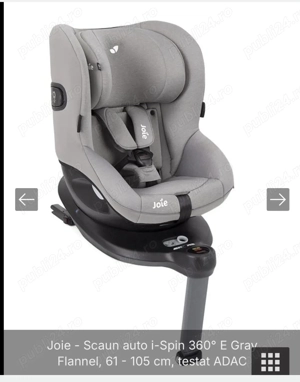 Scaun auto rotativ 360  Joie