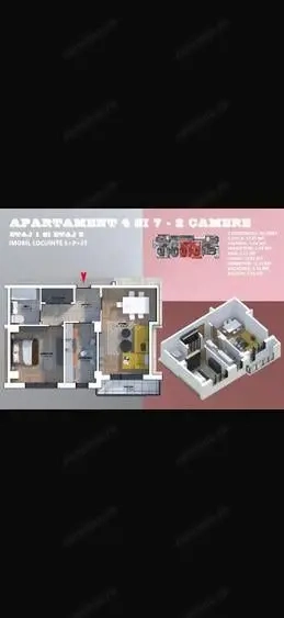 2 camere bloc nou 2025, centrală proprie, încălzire pardoseală - 1Mai - imagine 7
