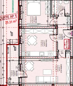 De vanzare apartament 2 camere in Selimbar - imagine 8