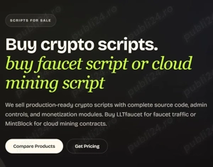 Crypto Faucet  Crypto Cloud Mining Script