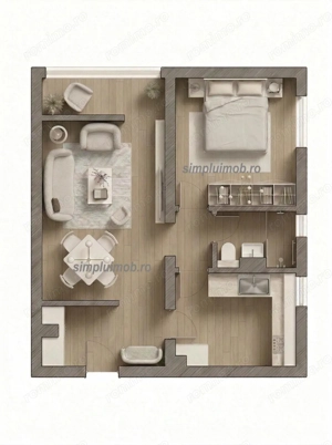 2 Camere Decomandat Centrala Proprie Langa Parcul IOR!