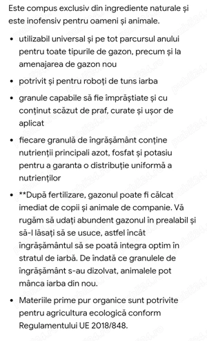 Îngrășământ pentru gazon COMPO sac 20kg - imagine 7