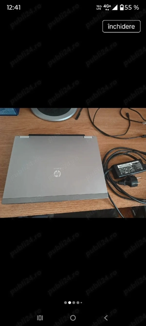 Laptop HP Elitebook-2540p, licența windows