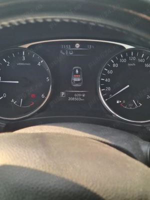 Nissan x-trail tekna t32 2015 motor 1.6 dci 130cp Climatronic 2 zone piele  - imagine 7