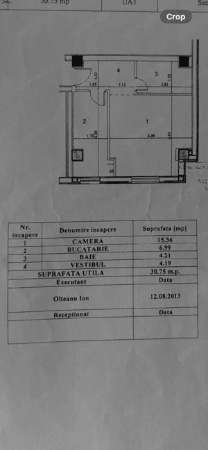 Vanzare garsoniera Titan- Burnitei, centrala, bloc 2013 - imagine 8