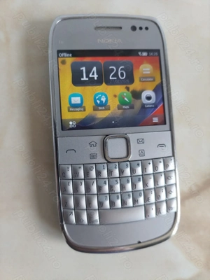 [e6] Vând Nokia E6 Silver (de colecție, în perfectă stare) [poze reale]