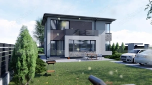 Casa individuală semifinisată, 125 mp utili, 700 mp teren, Corpadea - imagine 8
