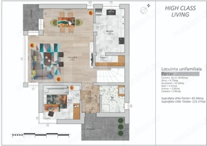 Casa individuală semifinisată, 125 mp utili, 700 mp teren, Corpadea - imagine 11