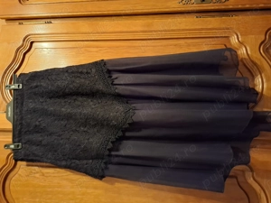 Vand compleu din voal si dantela negre