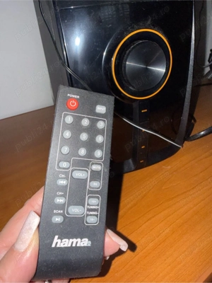 boxe 2.1 hama bluetooth, radio, telecomanda