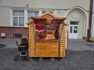 Casuță Comercială din Lemn - Locație Premium 