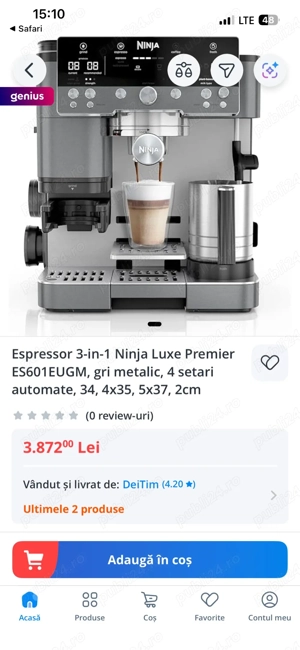 expresor cafea Ninja - imagine 3