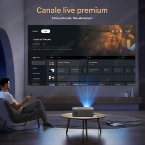 Video proiector inteligent cu aplicatie Netflix integrata, sunet de tip cinema si HDR, focalizare au - imagine 5