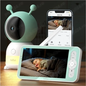 Camera de supraveghere BOIFUN Smart Baby Monitor 6T - imagine 3