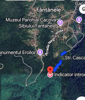 Vând teren INTRAVILAN pentru cabană, Fantanele-Sibiu - imagine 5