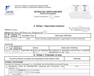  29.500     Teren intravilan 1681 mp în Stanciova (Recaș), la 33 min de Timișoara + casa 79 mp - imagine 8
