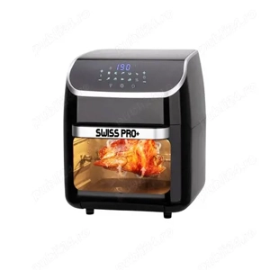 Friteuza cu aer cald Swiss Pro+ 12 litri Air flayer Touch screen cu cuptor deshidrator gratar cu aer