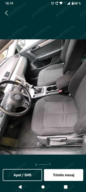 VW Passat Confortline 2.0 TDI, 140 CP, EURO5, import Germania - imagine 9