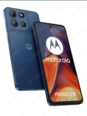 Vând Motorola G15 128 GB, 8 GB RAM