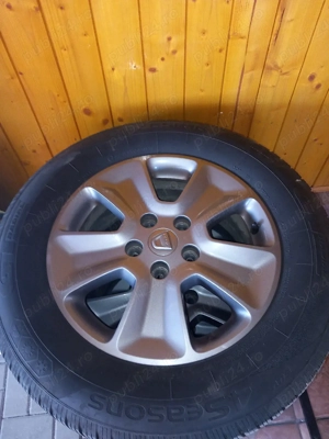 jante duster originale pe 16 cu cauciucuri noi all season 215.65R16 - imagine 3