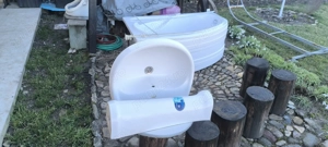 De vânzare set baie în stare bună.