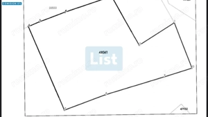 Teren intravilan pe drumul Lupacului 12 euro mp si 1069 mp extravilan