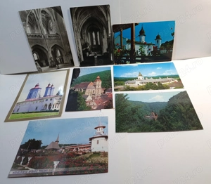 10 cărți poștale cu biserici, mănăstiri...