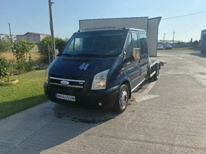 Autoplatforma slep ford transit cabina dublă  - imagine 2