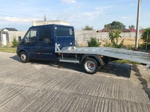 Autoplatforma slep ford transit cabina dublă  - imagine 4