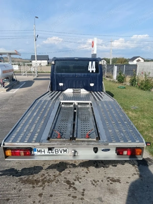 Autoplatforma slep ford transit cabina dublă  - imagine 5